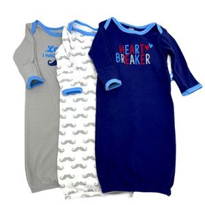 Lot of baby boy night gowns
